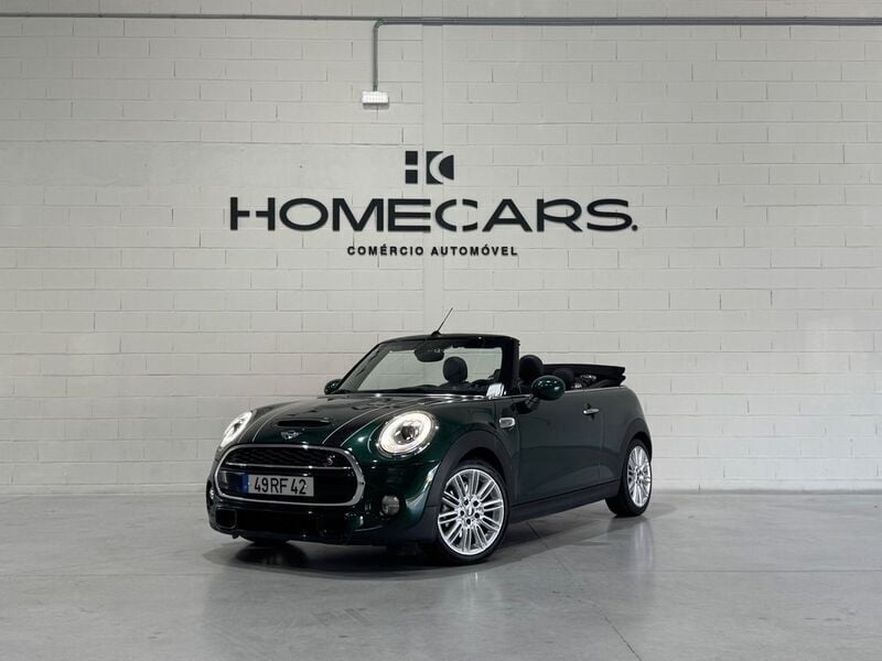 Verde Usado 2016 Mini Cooper S Cabriolet Cabrios | € 21.900 - Imagem 1/4
