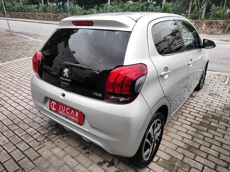 Usado Peugeot 108 Style 72 HP (52 kW) 2019 Cinza