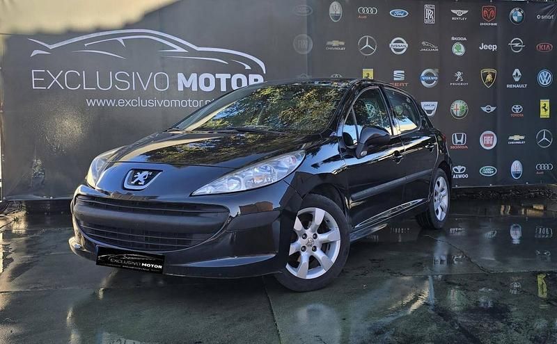 Preto Usado 2008 Peugeot 207 | € 6.900 (Caro) - Imagem 1/4