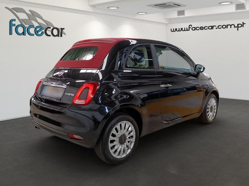 Usado Fiat 500C 70 HP (51 kW) 2020 Preto Cabrios