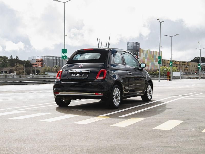 Preto Usado 2016 Fiat 500 Lounge Cabrios | € 10.900 (Preço elevado) - Imagem 1/4