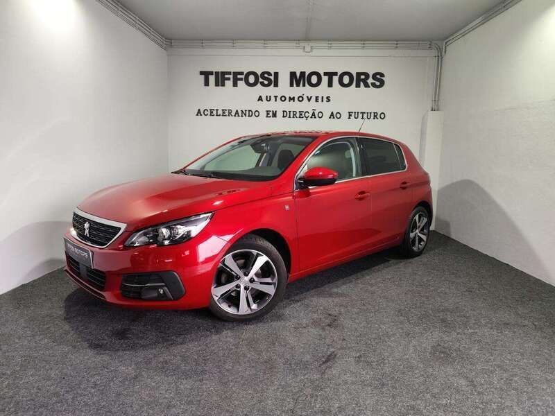 Vermelho Usado 2019 Peugeot 308 GT-line | € 14.500 (Preço justo) - Imagem 1/4
