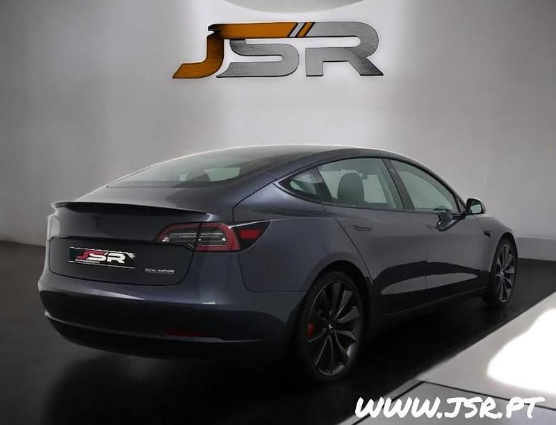 Usado Tesla Model 3 Performance 353 kW (480 HP) 2020 Cinzento Sedan