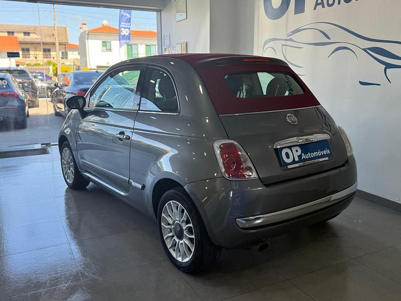 Usado Fiat 500C Lounge 69 HP (50 kW) 2014 Cinzento Cabrios