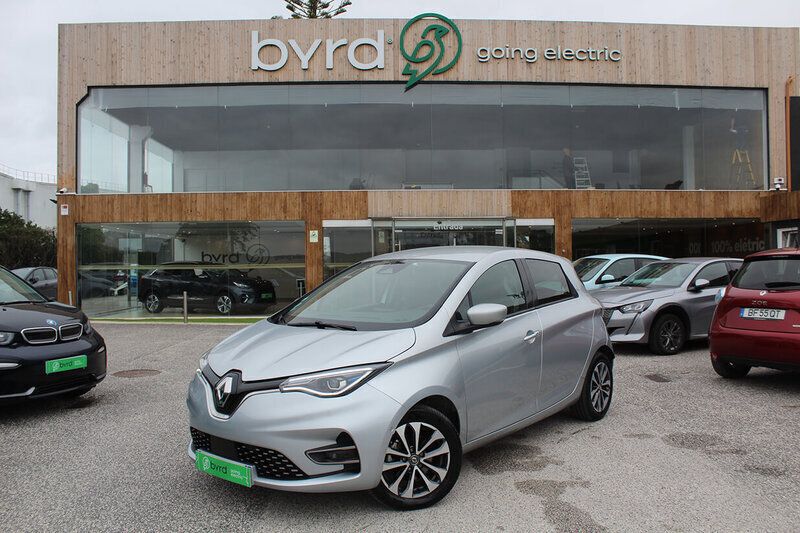 Prateado Usado 2021 Renault Zoe Intens Citadino | € 18.900 (Preço justo) - Imagem 1/4