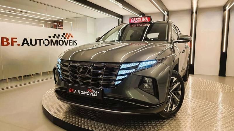 Cinzento Usado 2021 Hyundai Tucson Premium SUV | € 24.750 (Preço justo) - Imagem 1/4