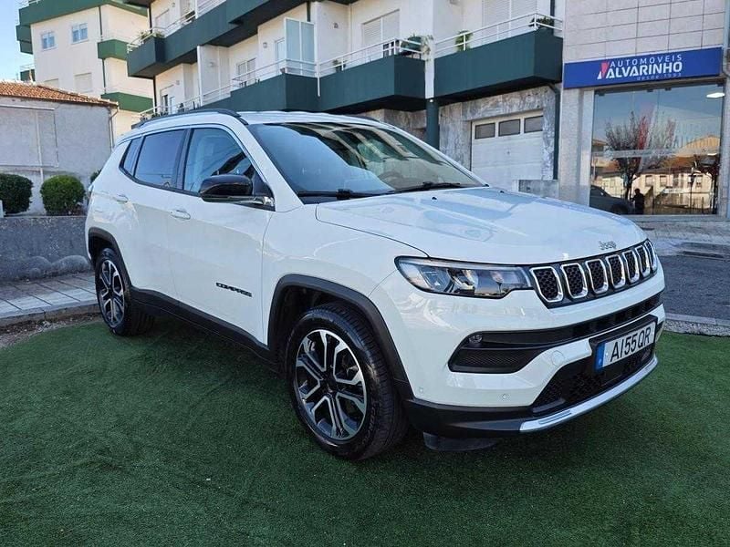 Branco Usado 2021 Jeep Compass Limited SUV | € 22.950 (Preço justo) - Imagem 1/4