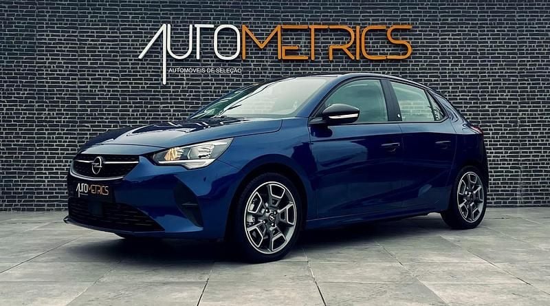 Azul Usado 2020 Opel Corsa-e Edition Citadino | € 15.250 (Caro) - Imagem 1/4