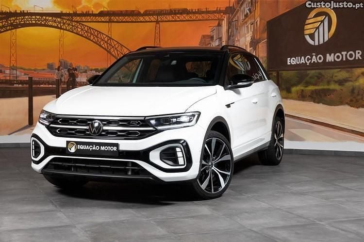 Branco Usado 2022 VW T-Roc R-line SUV | € 29.900 (Preço justo) - Imagem 1/1