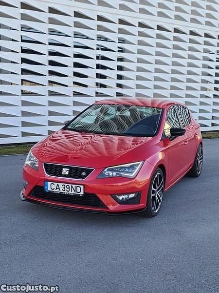 Vermelho Usado 2013 Seat Leon FR Citadino | € 15.500 (Preço justo) - Imagem 1/1