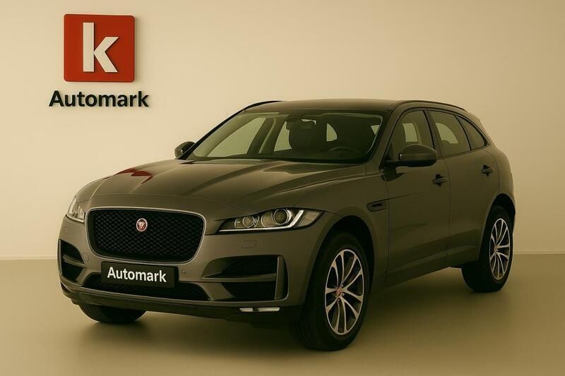 Cinzento Usado 2018 Jaguar F-Pace R-Sport SUV | € 33.990 (Preço elevado) - Imagem 1/4