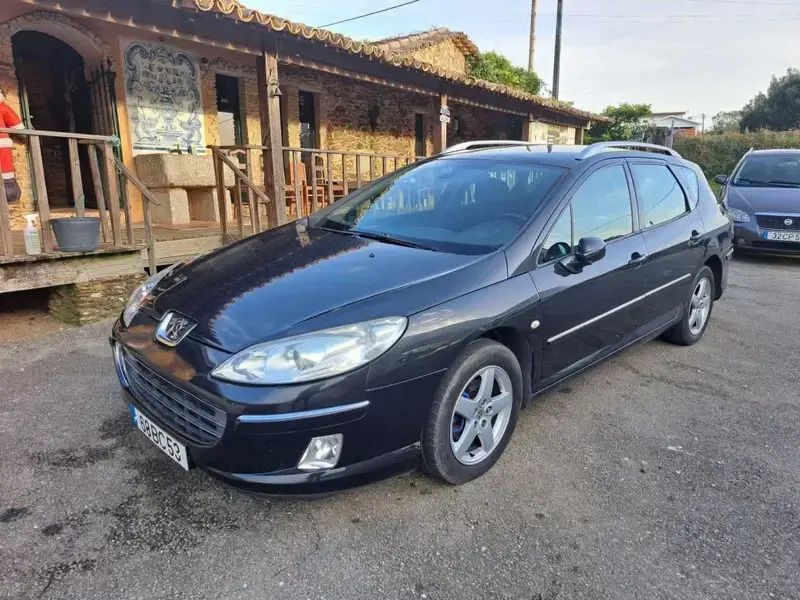 Preto Usado 2006 Peugeot 407 Carrinha | € 4.500 (Caro) - Imagem 1/4