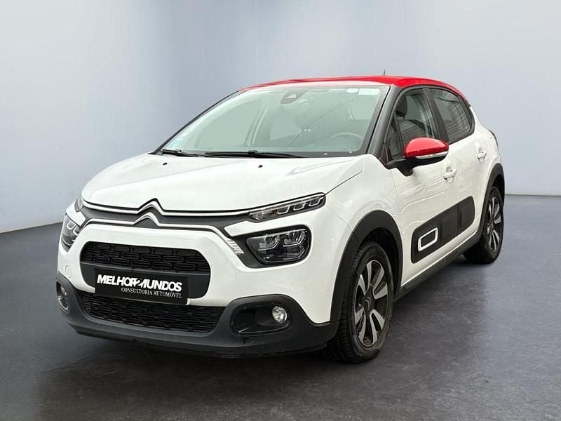 Branco Usado 2021 Citroën C3 PureTech | € 12.990 (Bom preço) - Imagem 1/4