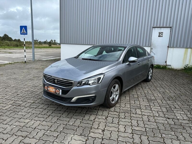 Cinza Usado 2018 Peugeot 508 GT-line Sedan | € 13.950 (Preço justo) - Imagem 1/4