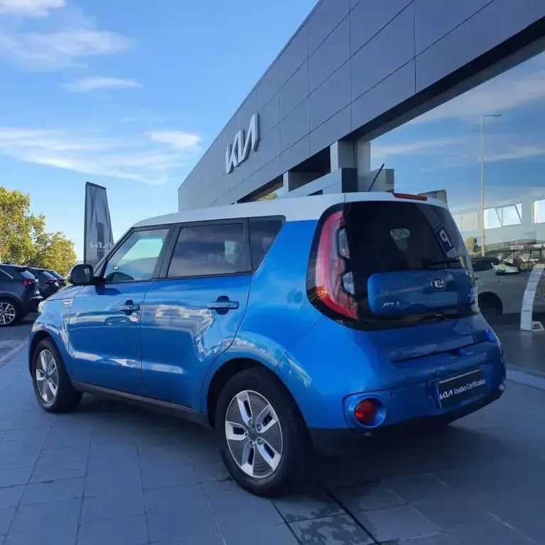 Usado Kia Soul EV 80 kW (110 HP) 2018 Azul SUV