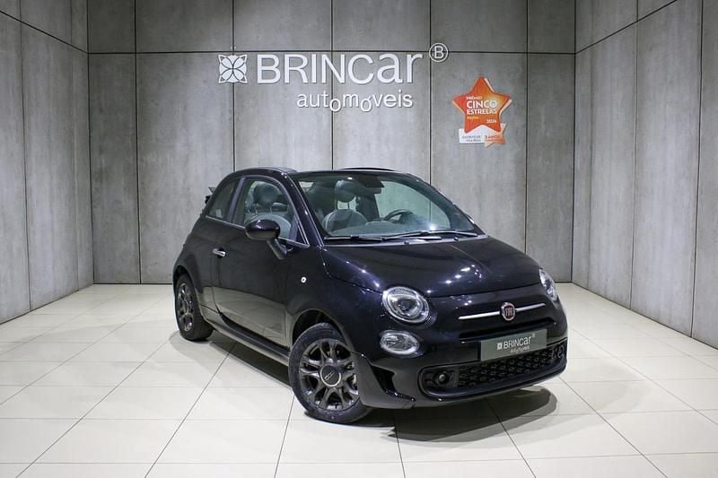 Preto Usado 2021 Fiat 500C Cabrios | € 11.890 (Bom preço) - Imagem 1/4