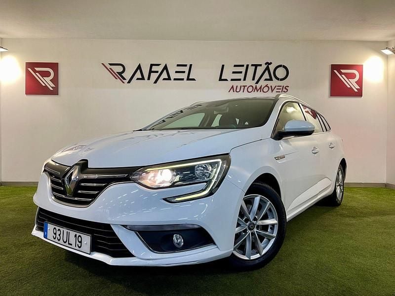 Branco Usado 2018 Renault Mégane GrandTour Intens Carrinha | € 9.900 (Bom preço) - Imagem 1/4