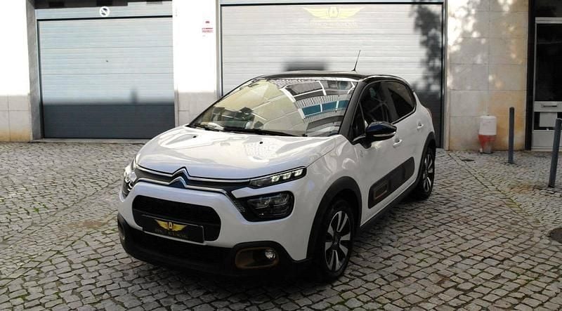 Branco Usado 2022 Citroën C3 PureTech Citadino | € 12.450 (Super Preço) - Imagem 1/4