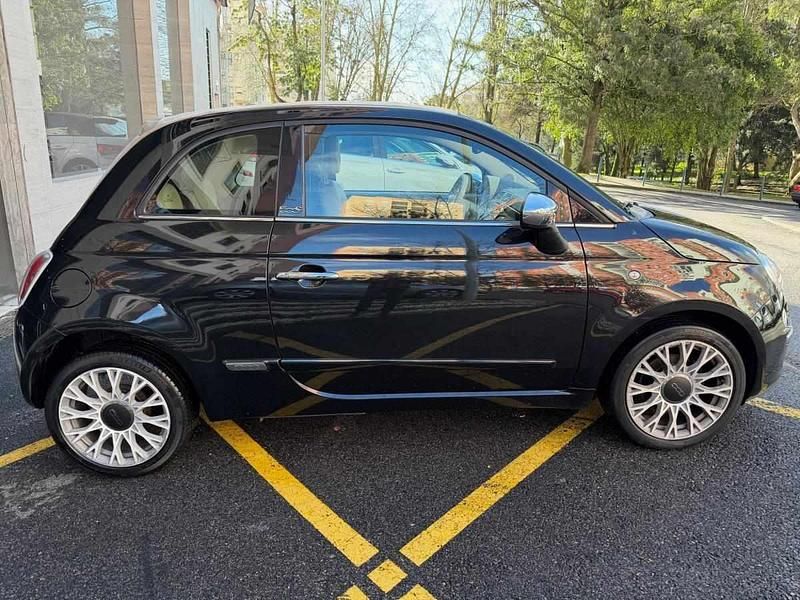 Usado Fiat 500C Lounge 85 HP (62 kW) 2013 Preto Cabrios