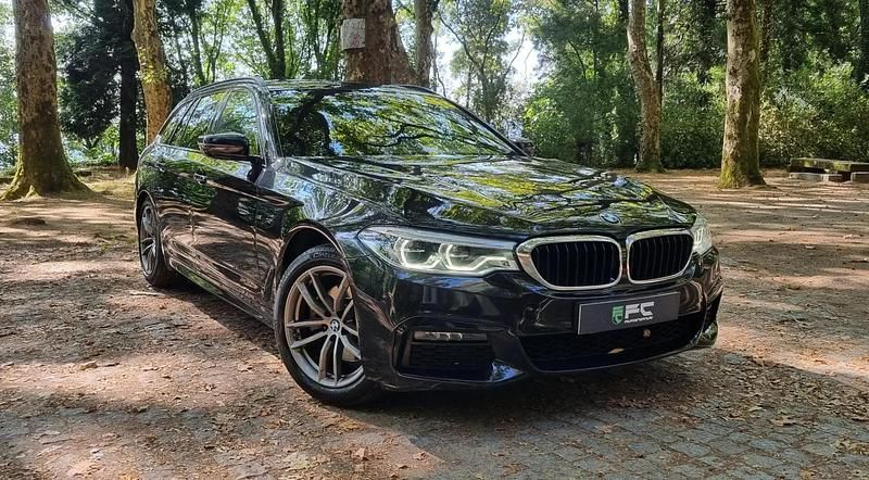 Preto Usado 2017 BMW 520 Carrinha | € 31.750 (Caro) - Imagem 1/4