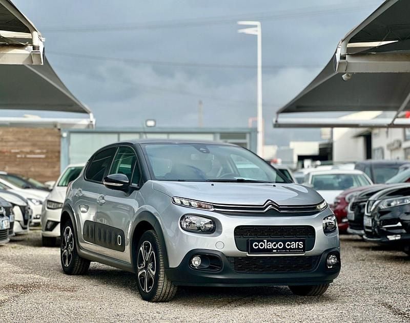 Cinza Usado 2018 Citroën C3 Live | € 12.900 (Caro) - Imagem 1/4