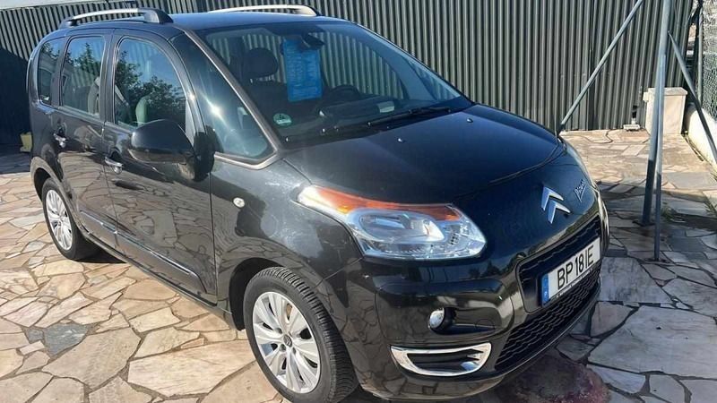 Preto Usado 2010 Citroën C3 Picasso Monovolume | € 9.250 - Imagem 1/4