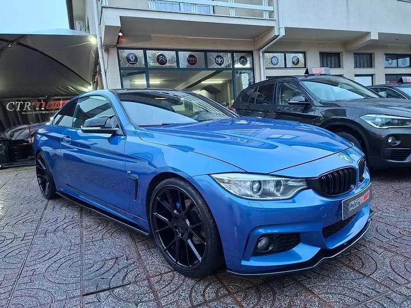 Usado BMW 420 184 HP (135 kW) 2013 Azul escuro Coupé