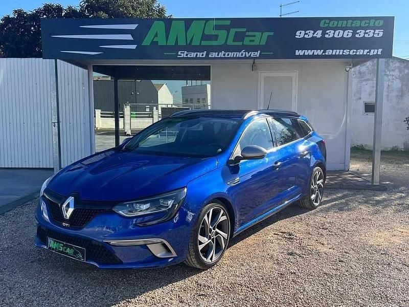 Azul Usado 2017 Renault Mégane IV | € 18.500 - Imagem 1/4