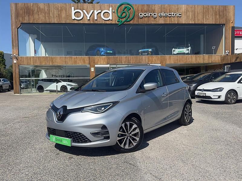 Cinza Usado 2021 Renault Zoe Intens Citadino | € 17.900 (Preço justo) - Imagem 1/4