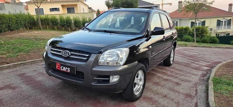 Preto Usado 2006 Kia Sportage SUV | € 6.500 - Imagem 1/4