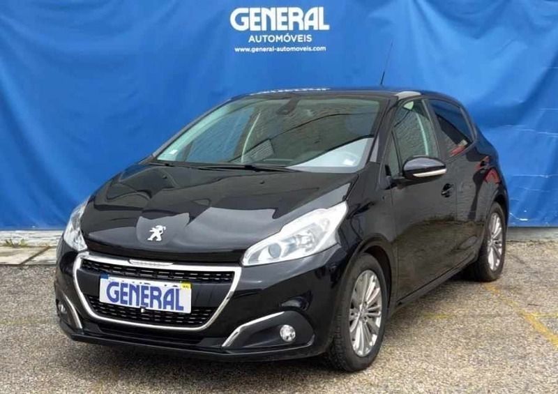 Preto Usado 2019 Peugeot 208 Signature Sky Citadino | € 12.400 (Preço justo) - Imagem 1/4