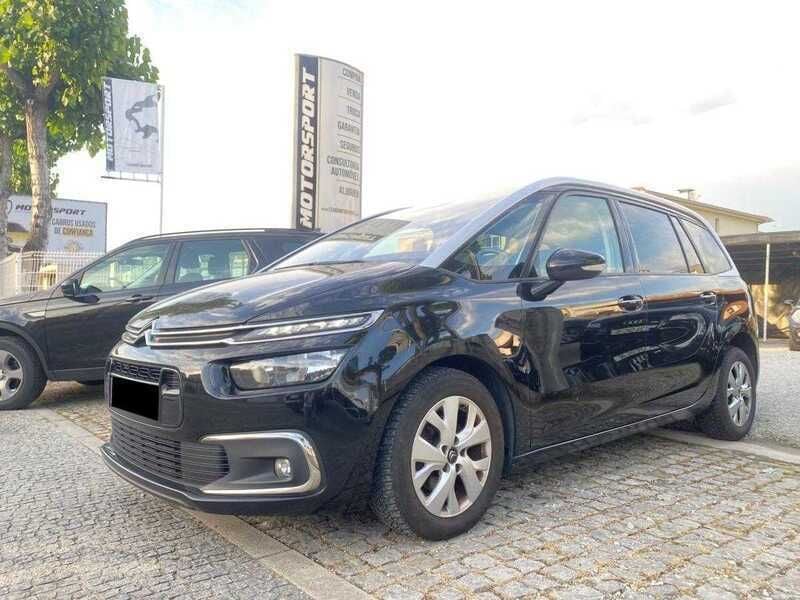 Preto Usado 2017 Citroën Grand C4 Picasso Monovolume | € 14.900 (Preço elevado) - Imagem 1/4