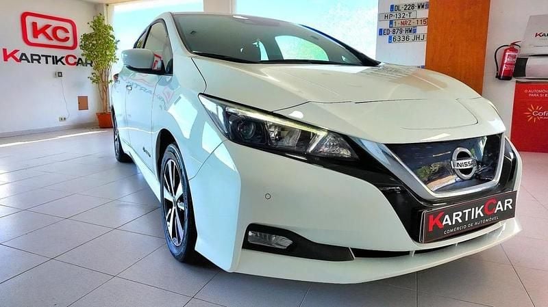 Branco Usado 2018 Nissan Leaf Citadino | € 11.999 (Bom preço) - Imagem 1/4