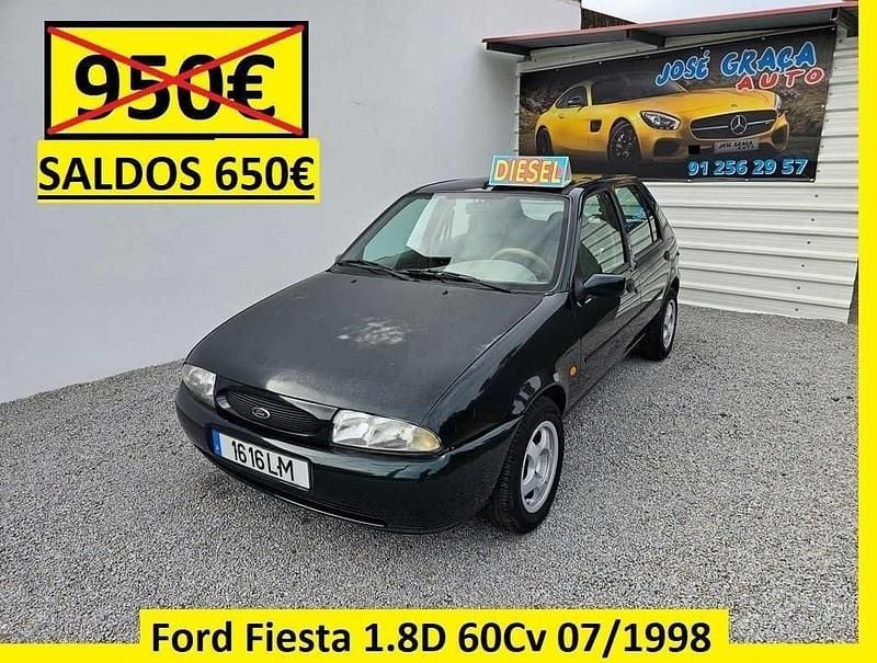 Usado Ford Fiesta 60 HP (44 kW) 1998 Azul Citadino