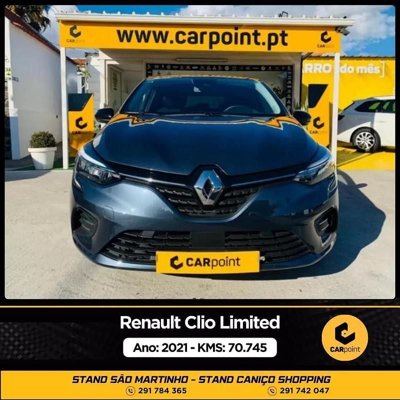 Cinzento Usado 2021 Renault Clio V LIMITED Citadino | € 16.900 (Preço elevado) - Imagem 1/4