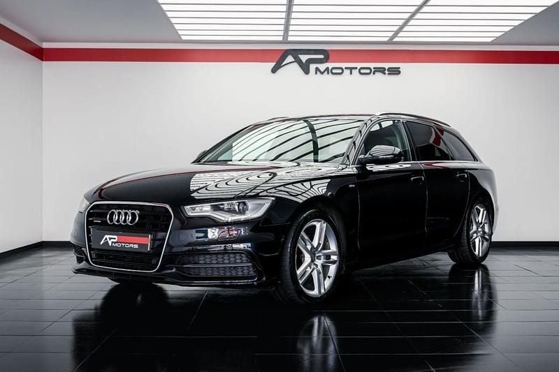 Preto Usado 2014 Audi A6 S-Line Carrinha | € 27.000 - Imagem 1/4