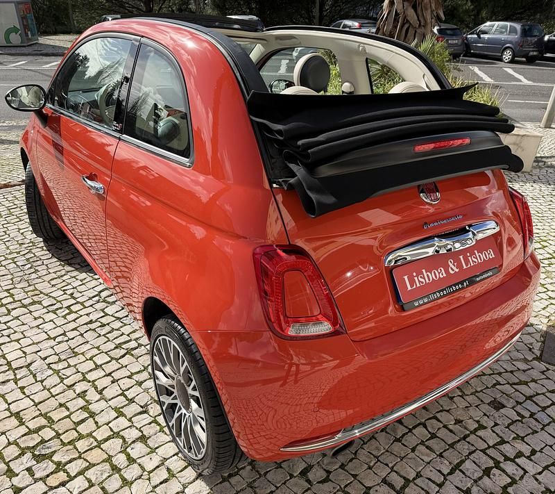 Usado Fiat 500C Anniversary 69 HP (50 kW) 2018 Vermelho perola Cabrios