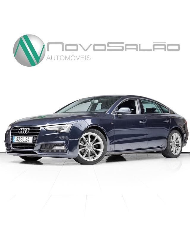 Azul Usado 2017 Audi A5 Sportback Citadino | € 24.900 (Bom preço) - Imagem 1/4