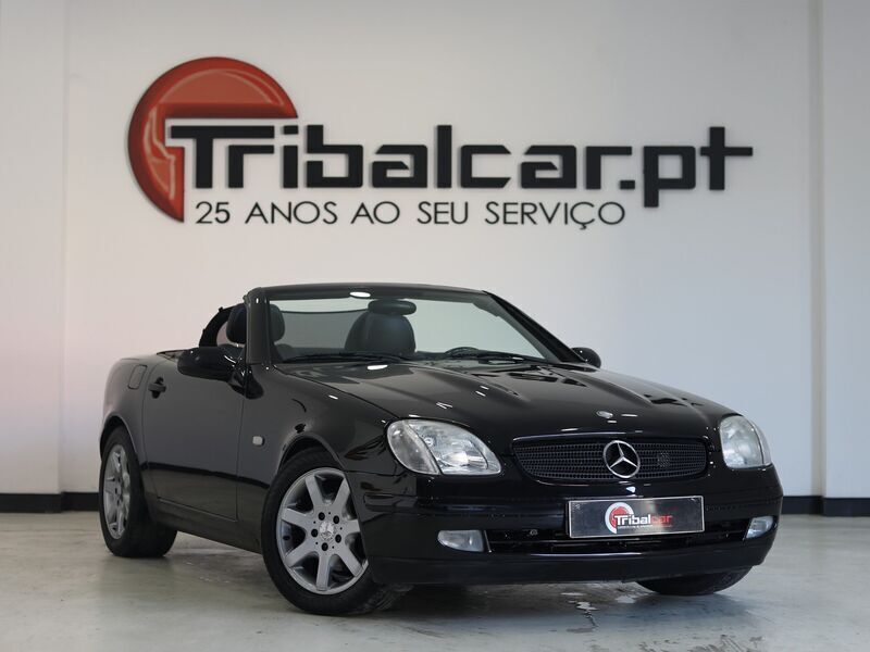 Preto Usado 2000 Mercedes SLK200 Cabrios | € 10.900 (Preço justo) - Imagem 1/4