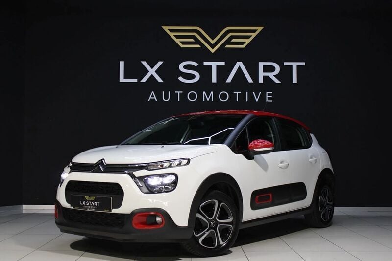 Branco Usado 2020 Citroën C3 PureTech Citadino | € 10.900 (Bom preço) - Imagem 1/4