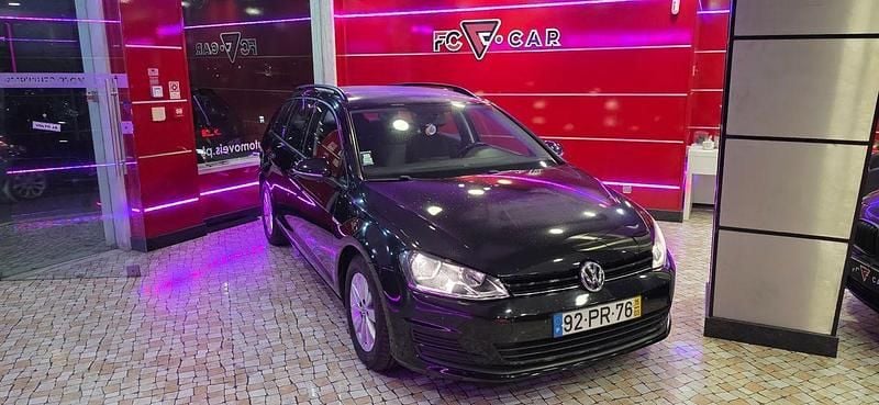 Usado VW Golf VII 110 HP (80 kW) 2015 Preto Carrinha