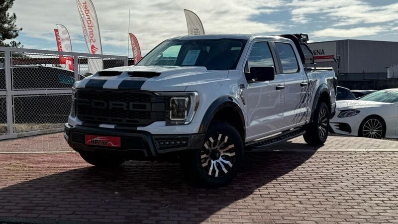 Branco Usado 2021 Ford F-150 Raptor Pickup | € 72.990 - Imagem 1/4