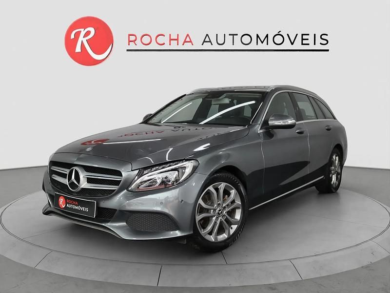 Cinza Usado 2015 Mercedes C180 Avantgarde Carrinha | € 14.690 (Bom preço) - Imagem 1/4