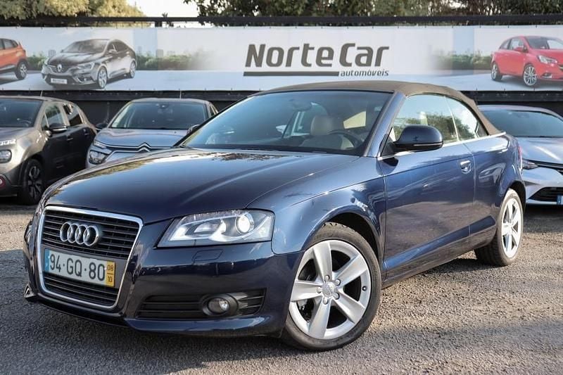Azul Usado 2008 Audi A3 Cabrios | € 10.600 (Preço justo) - Imagem 1/4