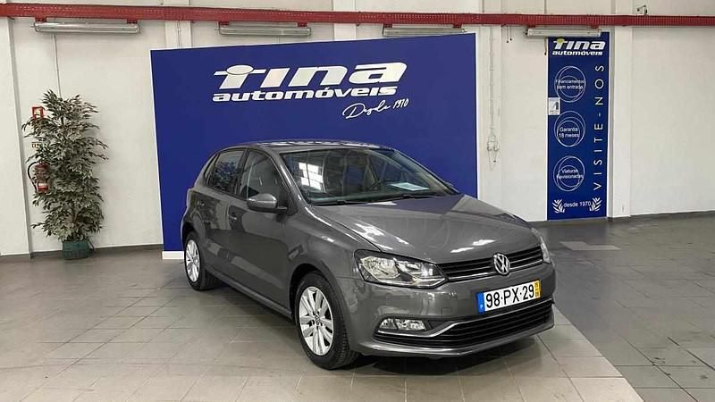 Cinzento Usado 2015 VW Polo Citadino | € 10.950 (Preço elevado) - Imagem 1/4