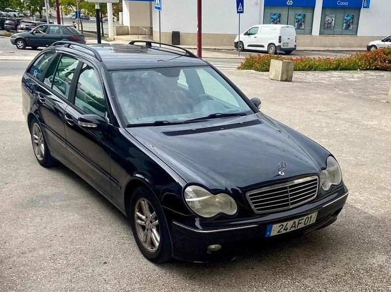Preto Usado 2002 Mercedes C200 Carrinha | € 5.000 (Super Preço) - Imagem 1/4