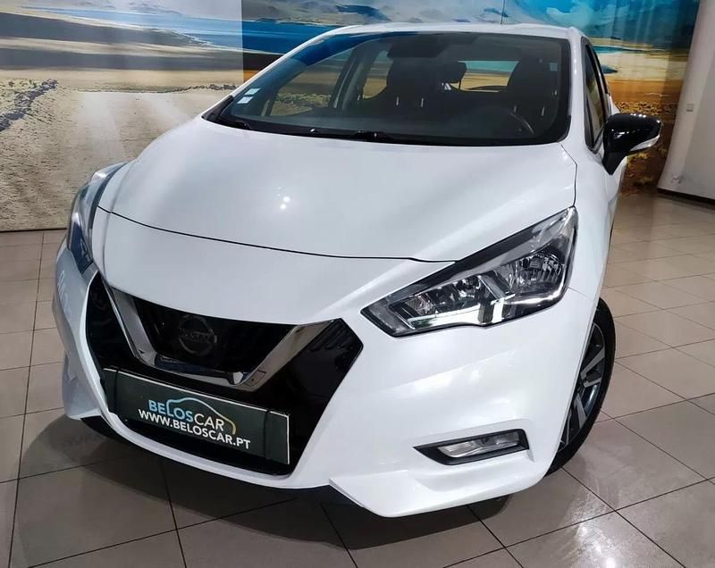 Usado Nissan Micra Acenta 90 HP (66 kW) 2017 Branco Citadino