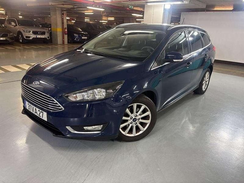 Azul Usado 2018 Ford Focus Carrinha | € 11.990 (Bom preço) - Imagem 1/4