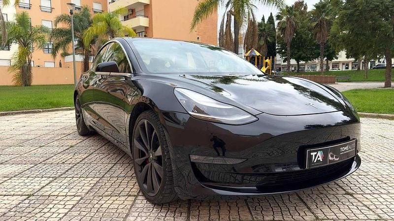Usado Tesla Model 3 Performance 353 kW (480 HP) 2019 Preto Sedan