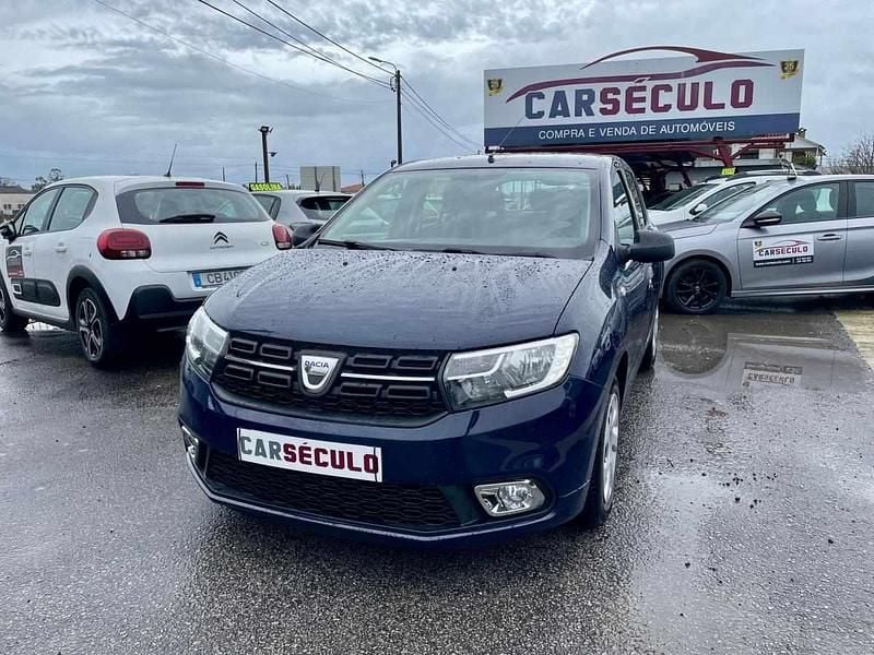 Azul Usado 2019 Dacia Sandero | € 10.950 (Preço justo) - Imagem 1/4